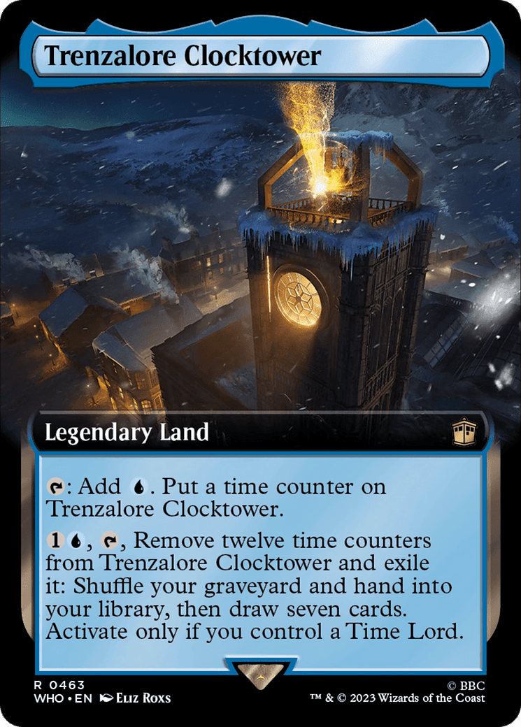 Trenzalore Clocktower (Extended Art) [Doctor Who] Foil