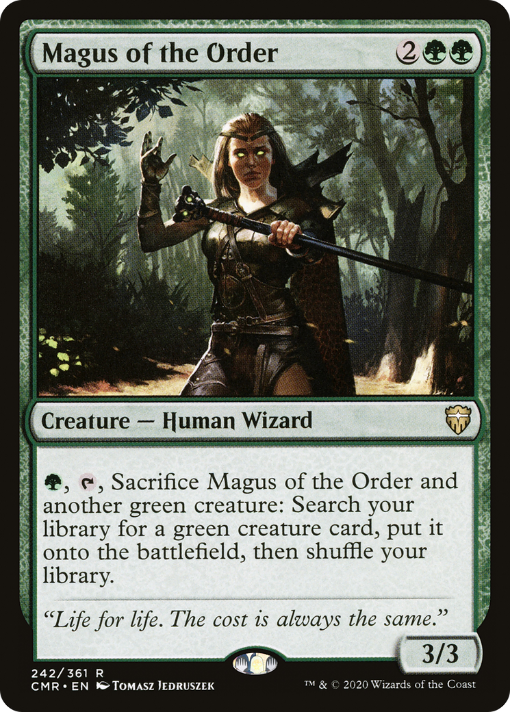 Magus of the Order [Commander Legends] Foil