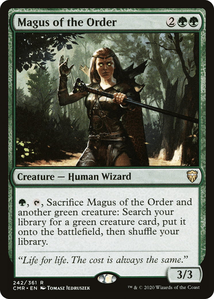 Magus of the Order [Commander Legends] Foil