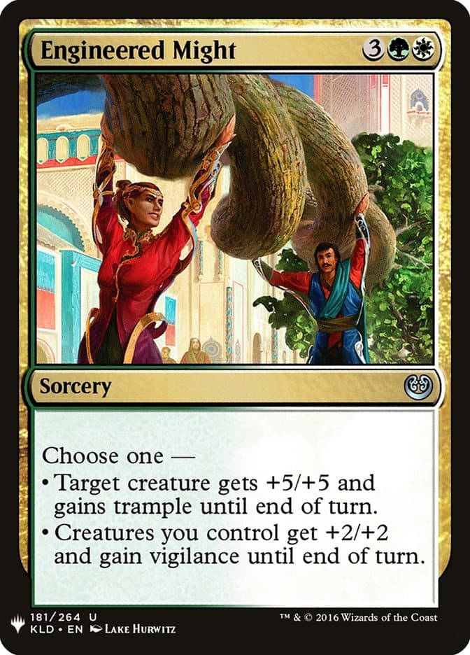 Engineered Might |  (KLD-181) [The List]