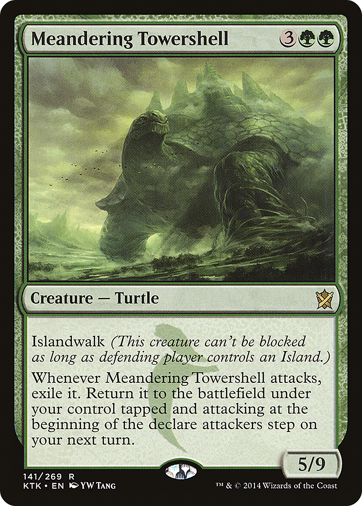 Meandering Towershell [Khans of Tarkir] Foil