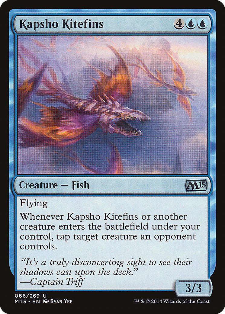 Kapsho Kitefins [Magic 2015] Foil