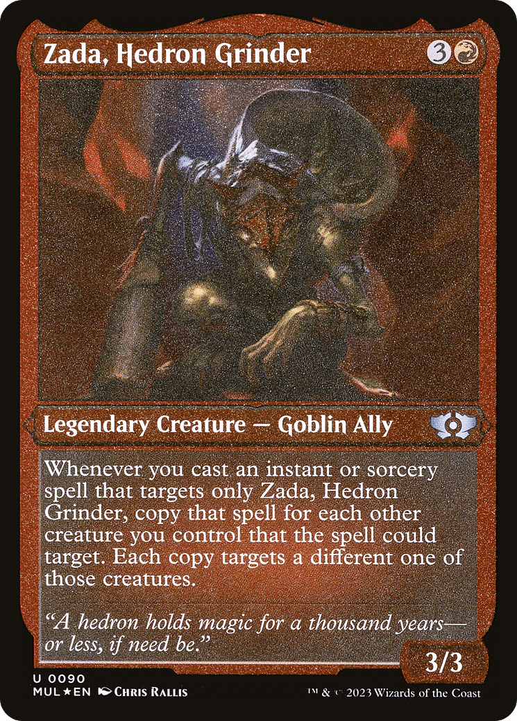 Zada, Hedron Grinder (090) [Multiverse Legends]  Foil