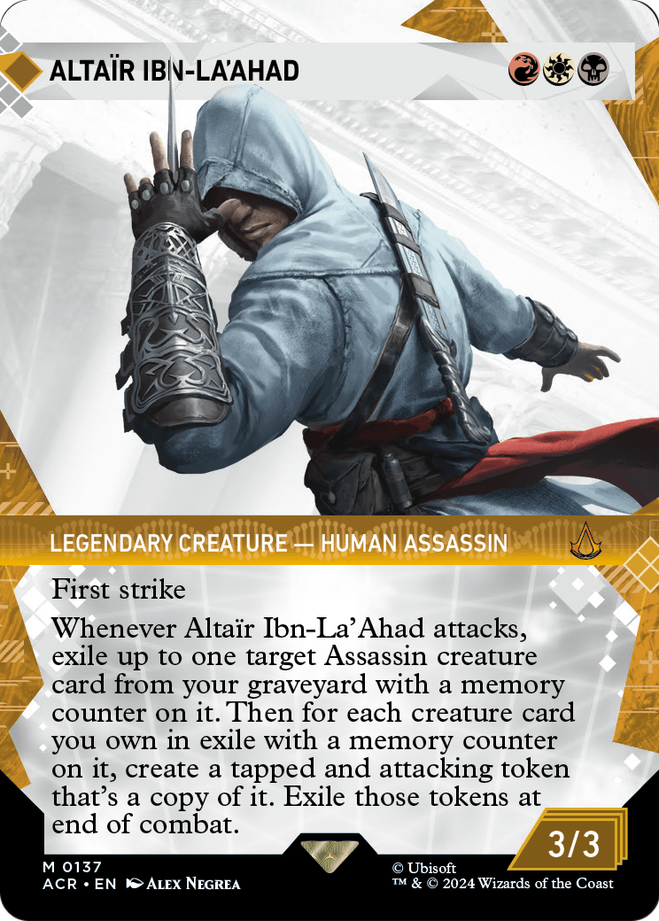 Altair Ibn-La'Ahad (Showcase) [Assassin's Creed] Foil