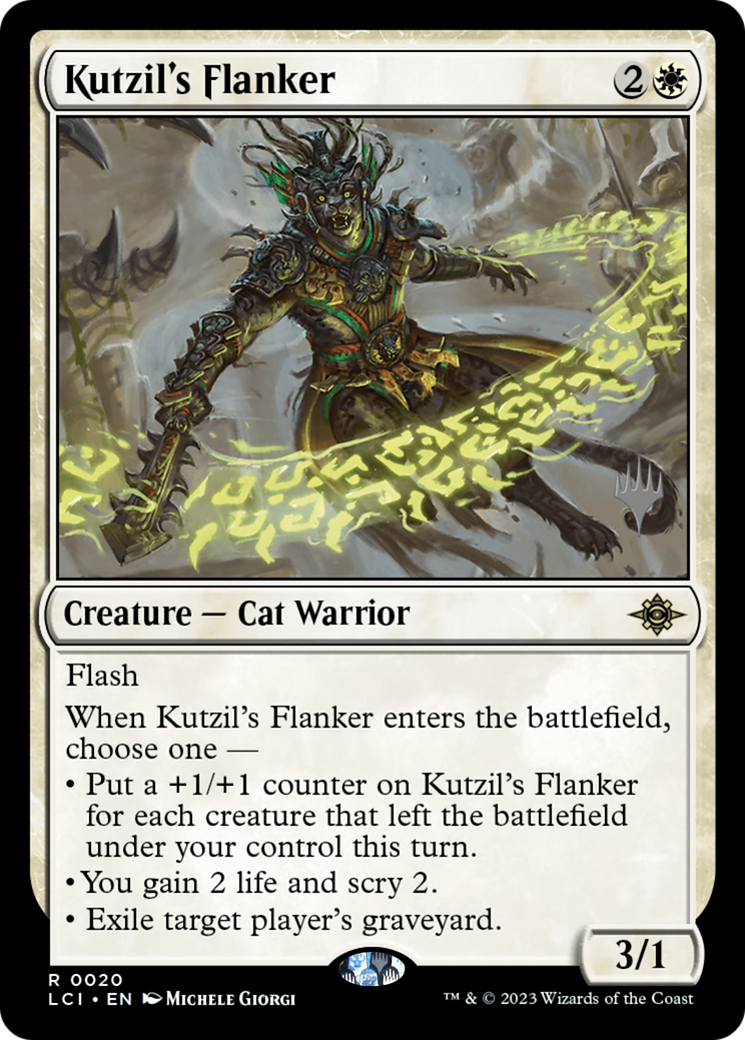 Kutzil's Flanker (Promo Pack) [The Lost Caverns of Ixalan Promos] Foil