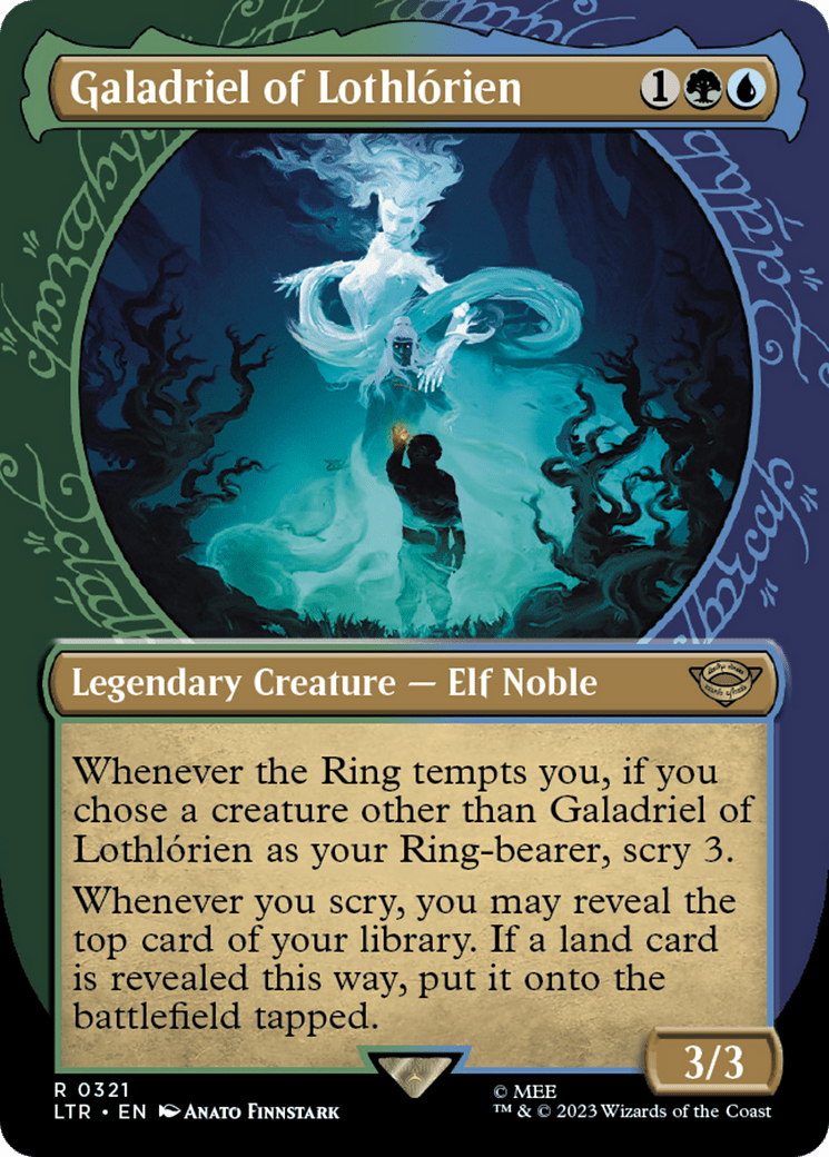 Galadriel of Lothlorien (Showcase Ring Frame) [The Lord of the Rings: Tales of Middle-Earth] Foil