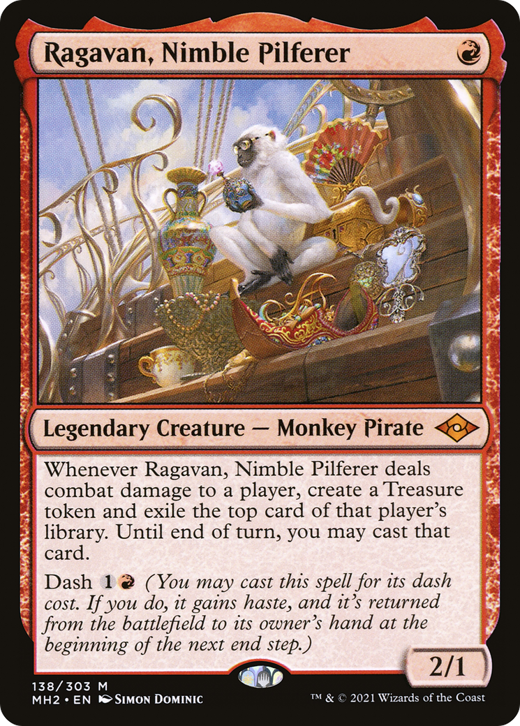 Ragavan, Nimble Pilferer [Modern Horizons 2] Foil