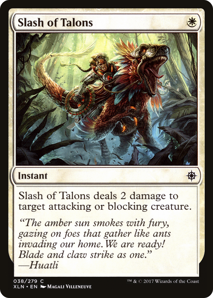 Slash of Talons [Ixalan] Foil