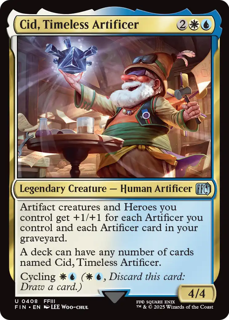 Cid, Timeless Artificer (0408) (408) [FINAL FANTASY]