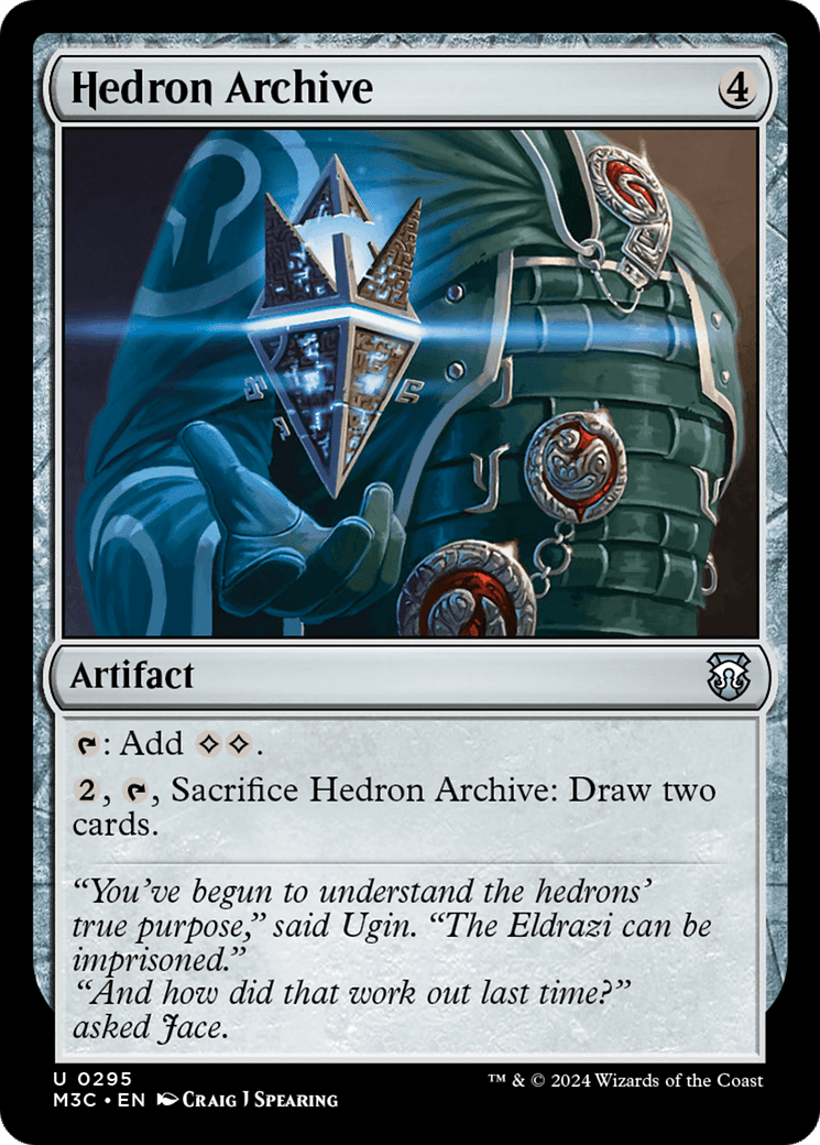 Hedron Archive (Ripple Foil) [Modern Horizons 3 Commander]