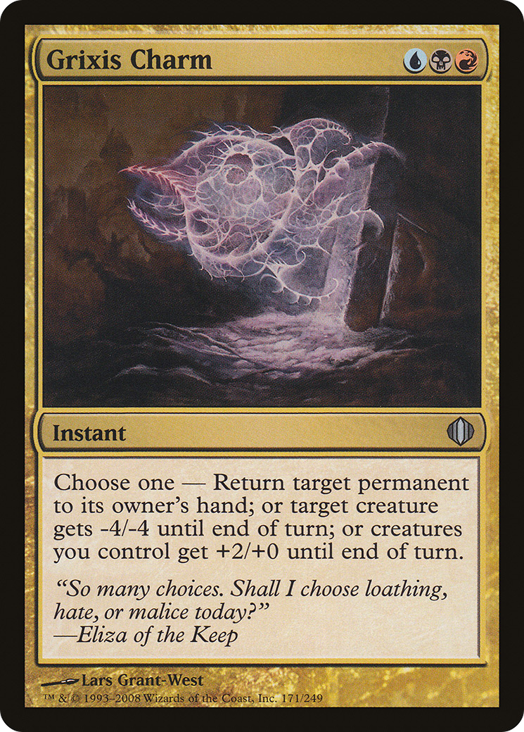 Grixis Charm [Shards of Alara] Foil