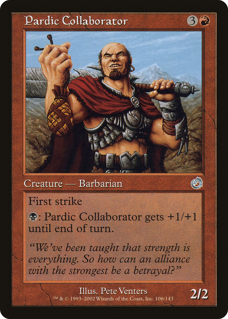 Pardic Collaborator [Torment] Foil