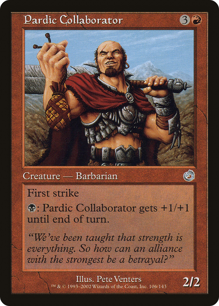 Pardic Collaborator [Torment] Foil