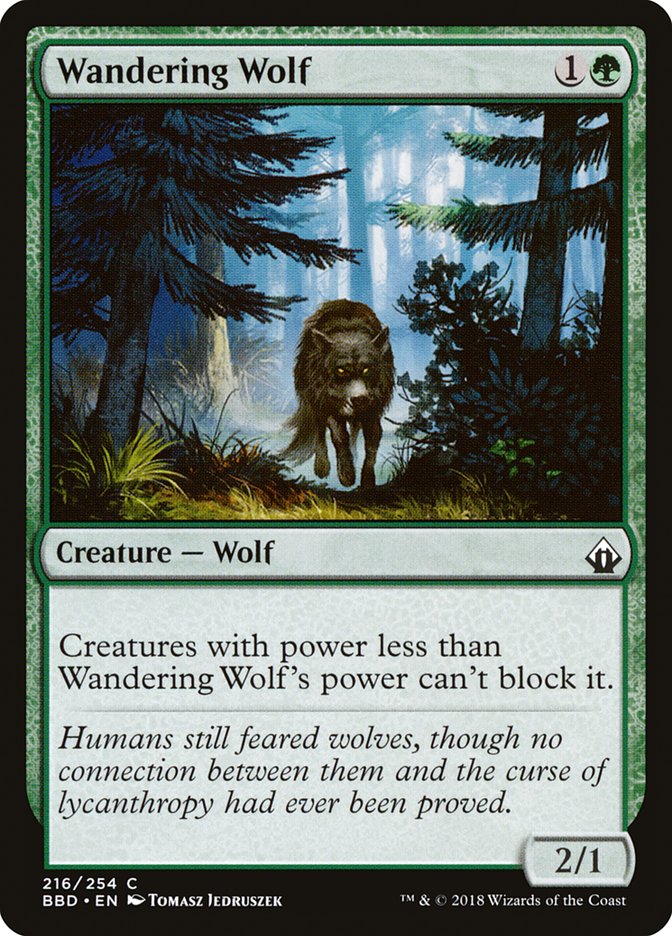 Wandering Wolf 216/254 (Battlebond) 