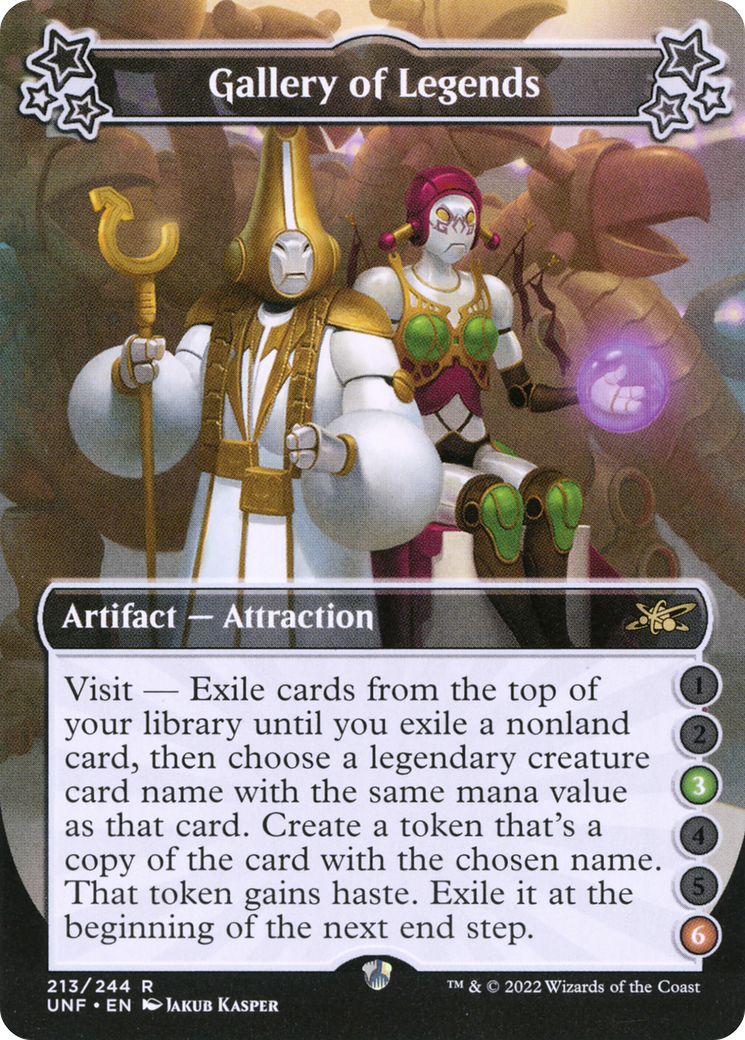Gallery of Legends (3-6) [Unfinity] Foil