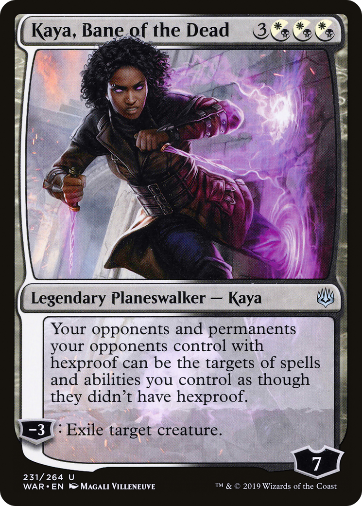 Kaya, Bane of the Dead [War of the Spark] Foil