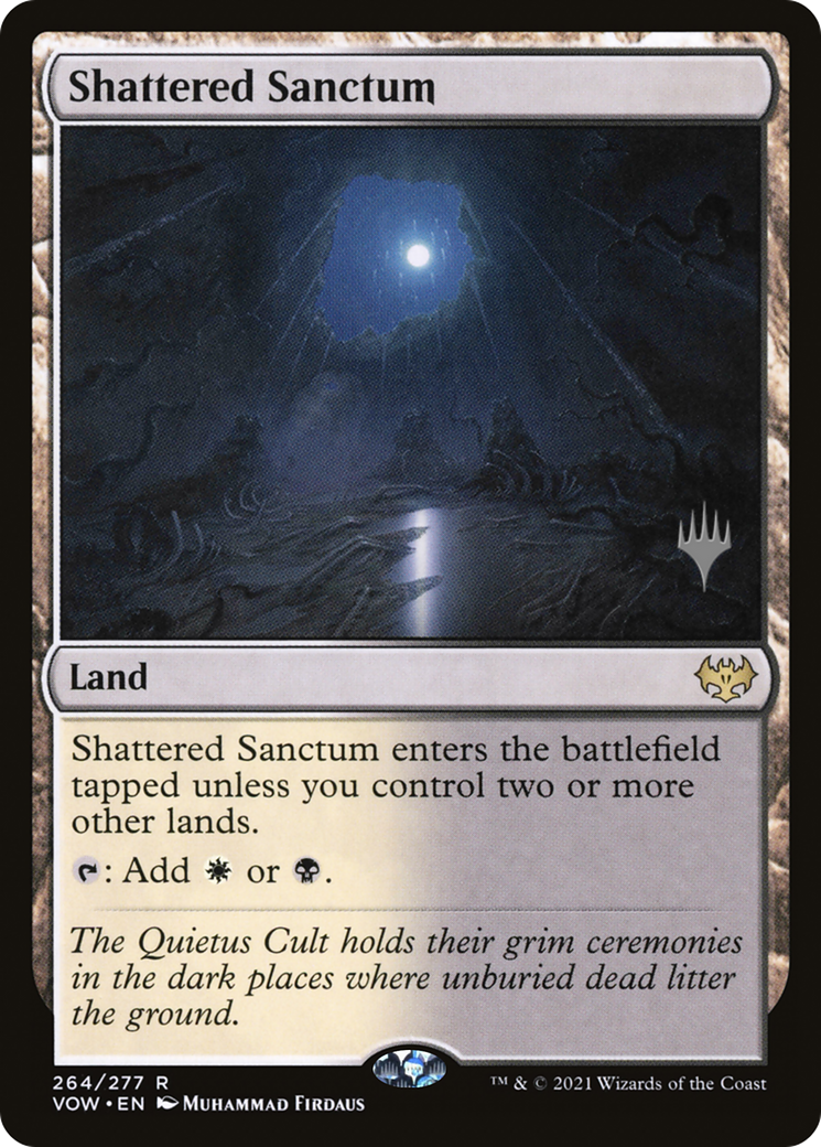 Shattered Sanctum (Promo Pack) [Innistrad: Crimson Vow Promos] Foil