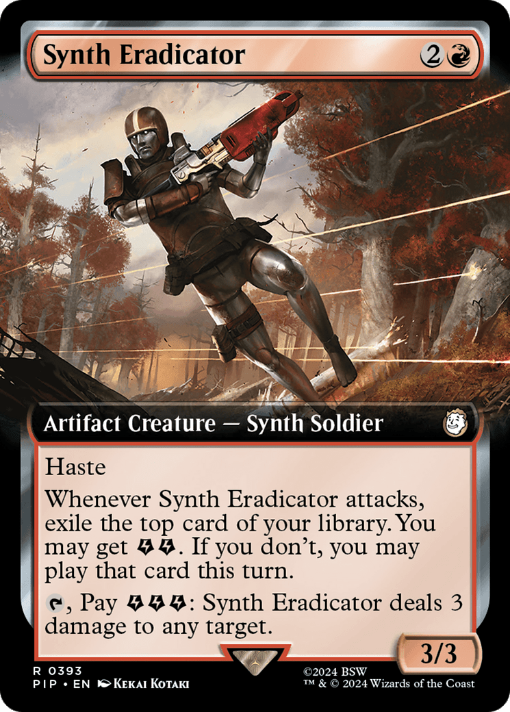 Synth Eradicator (Extended Art) [Fallout] Foil
