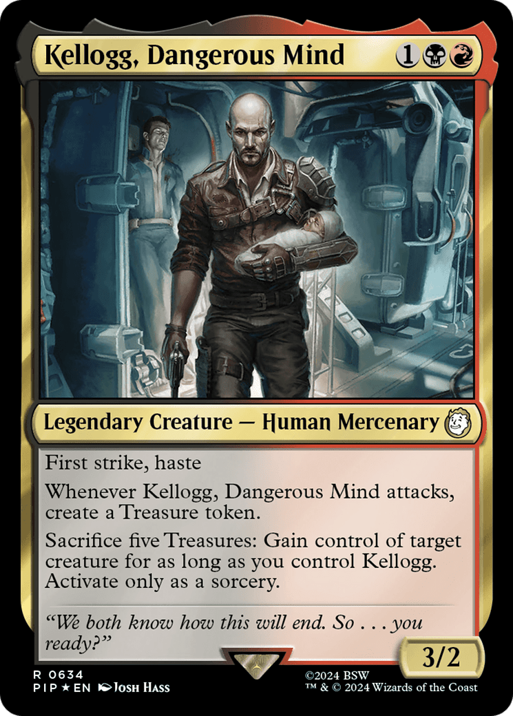 Kellogg, Dangerous Mind (PIP-634) - Fallout Foil