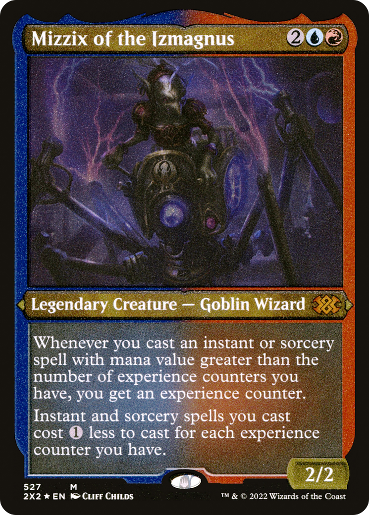 Mizzix of the Izmagnus (Foil Etched) |  Foil (527) [Double Masters 2022]
