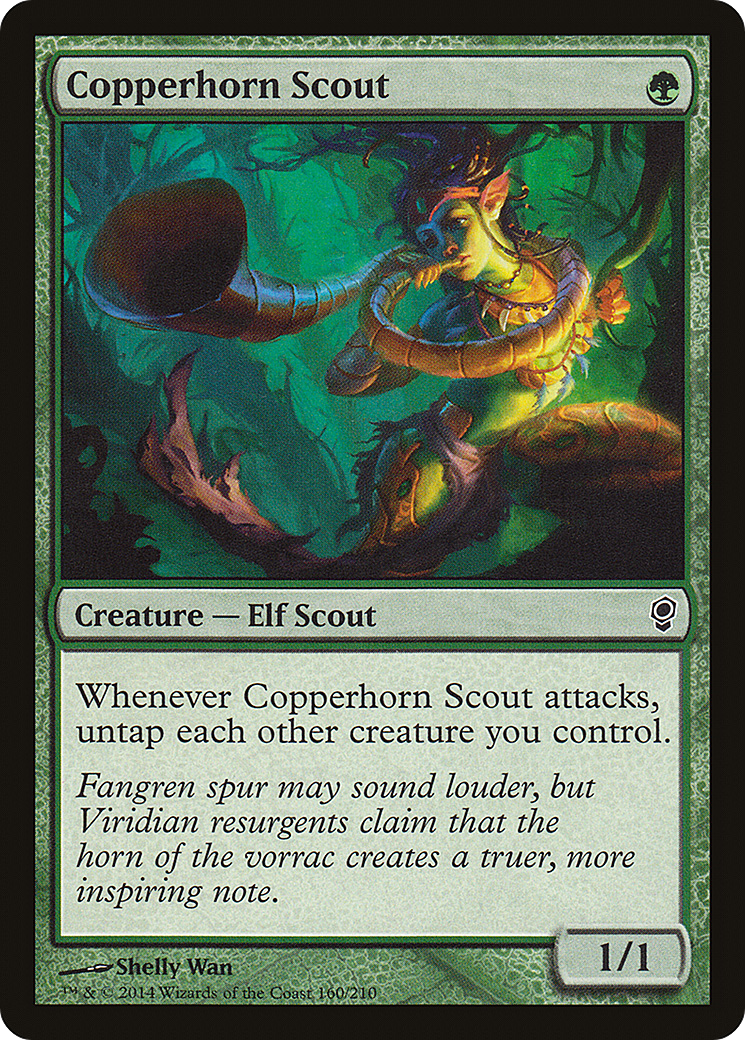Copperhorn Scout [Conspiracy] Foil