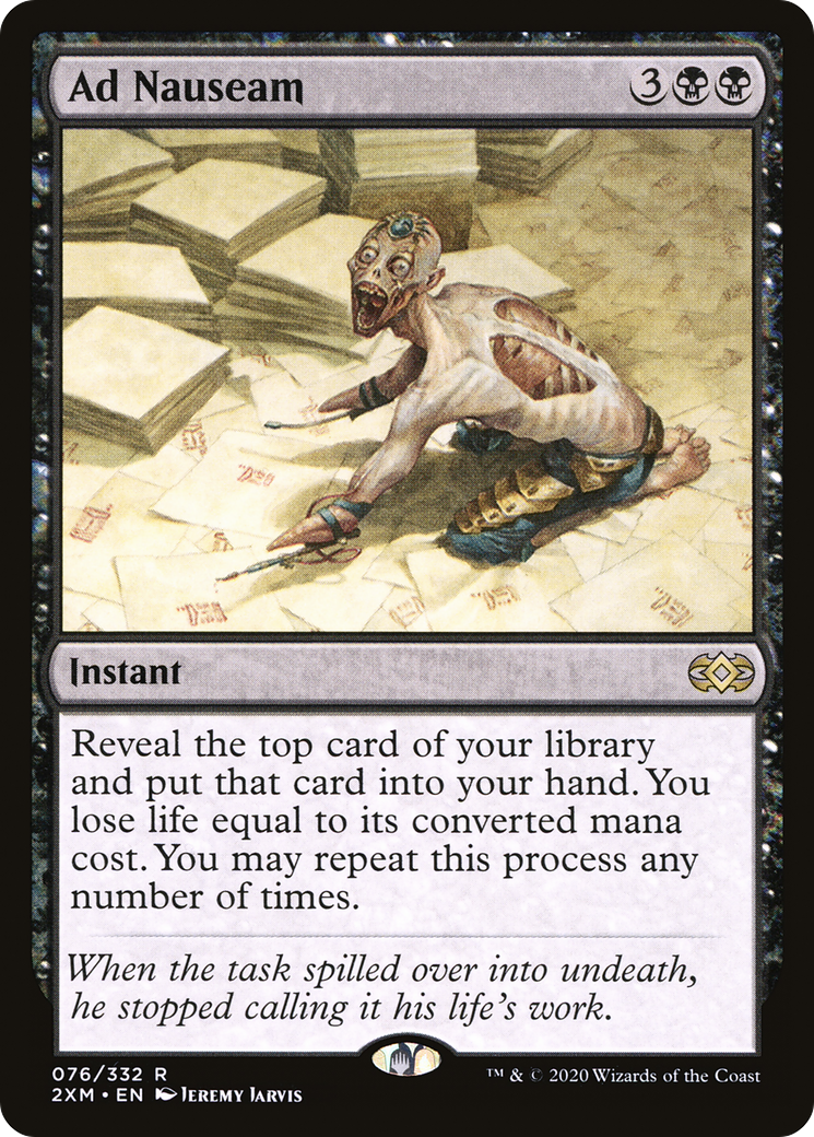 Ad Nauseam [Double Masters] Foil