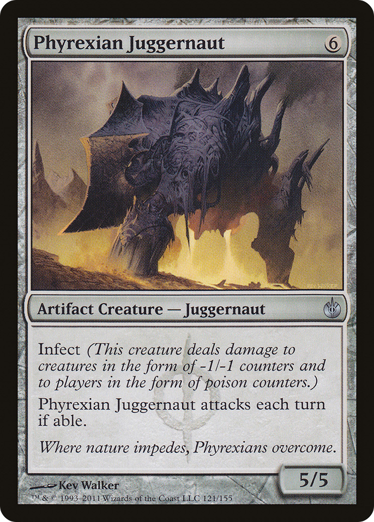 Phyrexian Juggernaut [Mirrodin Besieged] Foil