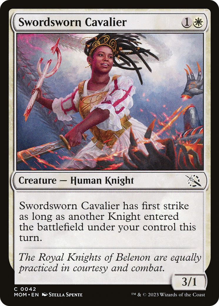 Swordsworn Cavalier [March of the Machine] Foil