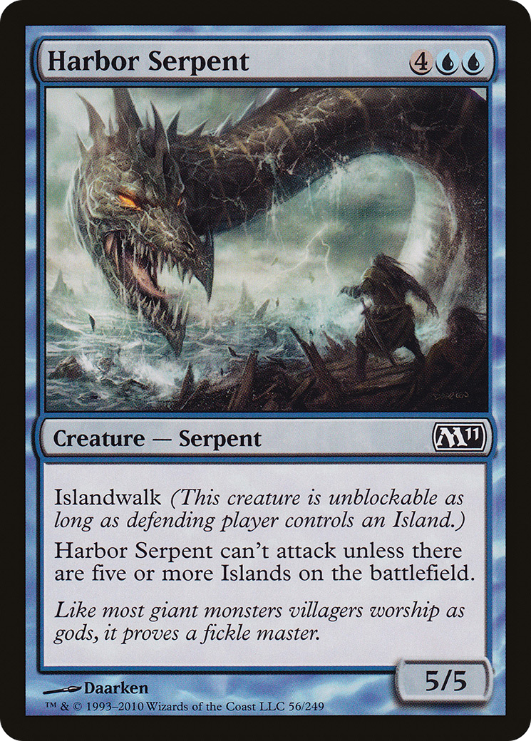 Harbor Serpent [Magic 2011] Foil