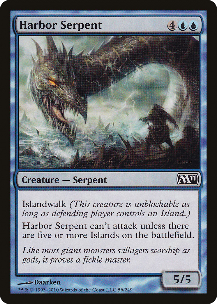 Harbor Serpent [Magic 2011] Foil