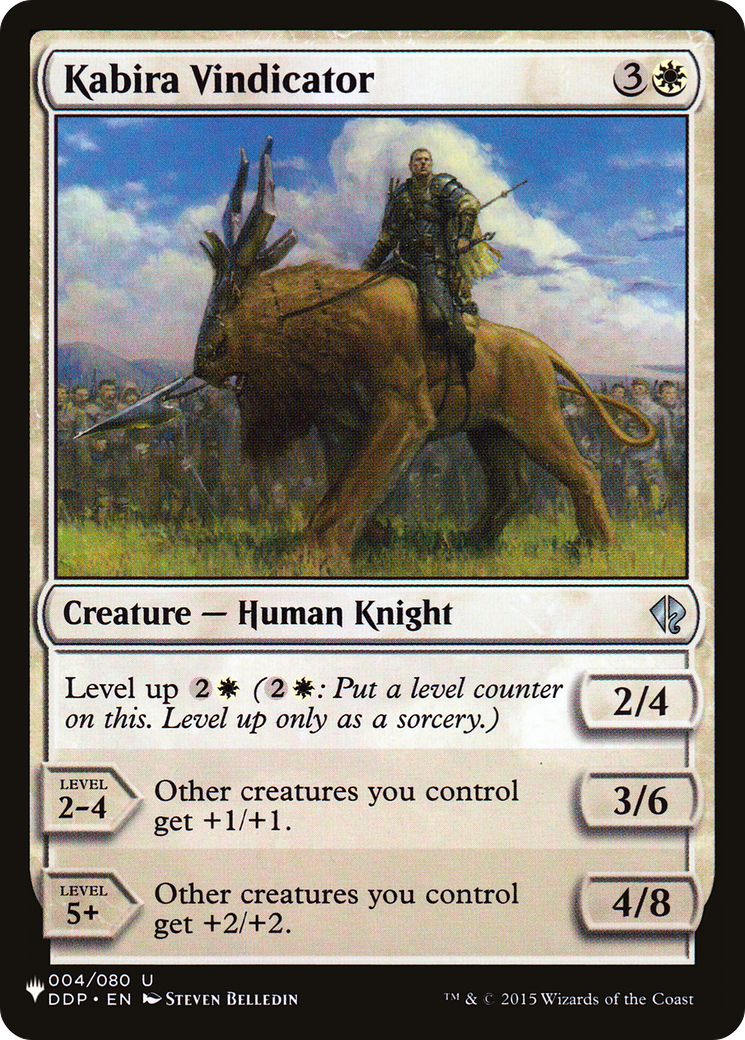 Kabira Vindicator |  (DDP-4) [The List]