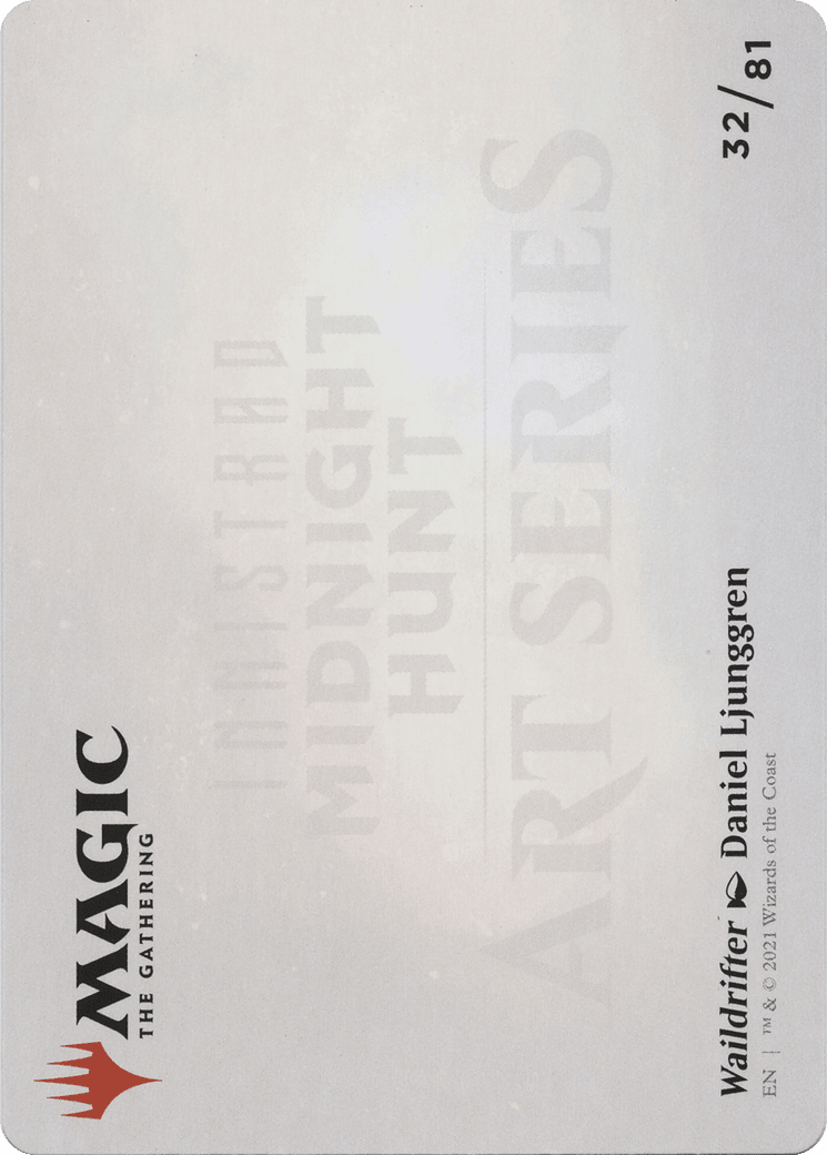 Waildrifter // Waildrifter (AMID-032) - Midnight Hunt Art Series (Borderless) Foil