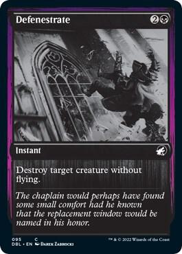 Defenestrate 95/534 (Innistrad: Double Feature)  - Foil