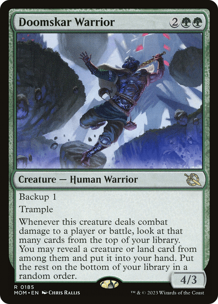 Doomskar Warrior [March of the Machine] Foil