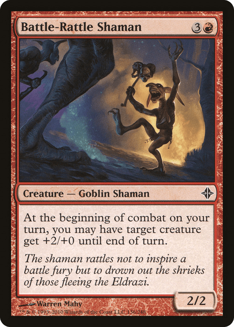 Battle-Rattle Shaman [Rise of the Eldrazi] Foil
