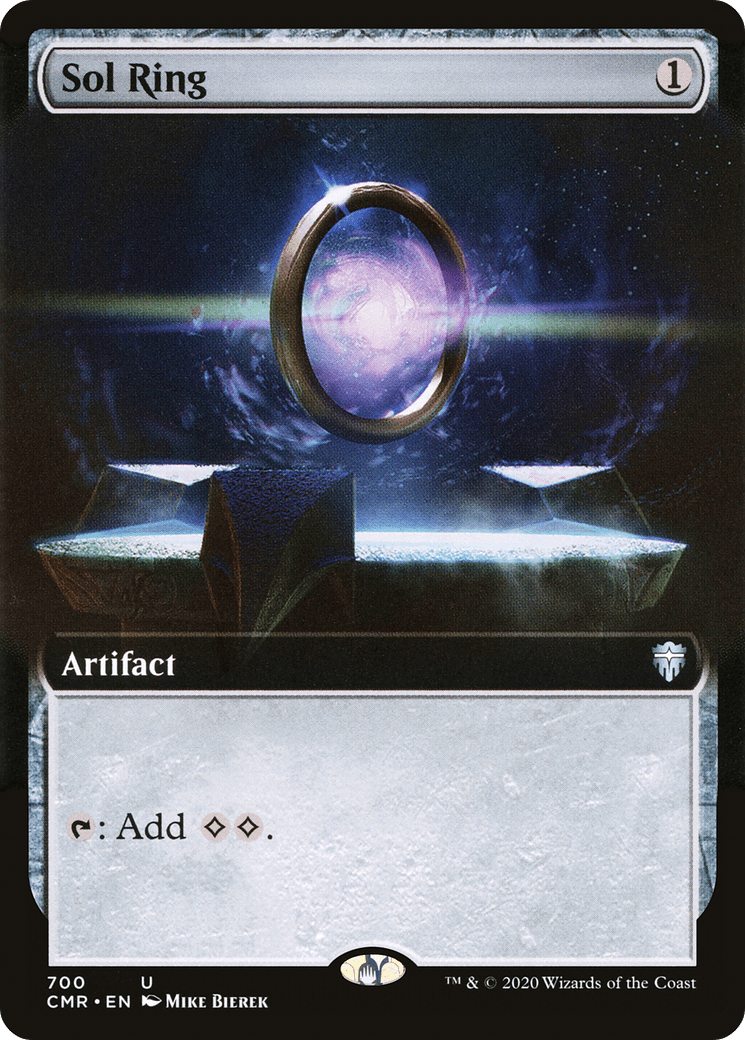 Sol Ring (Extended Art) [Commander Legends] Foil