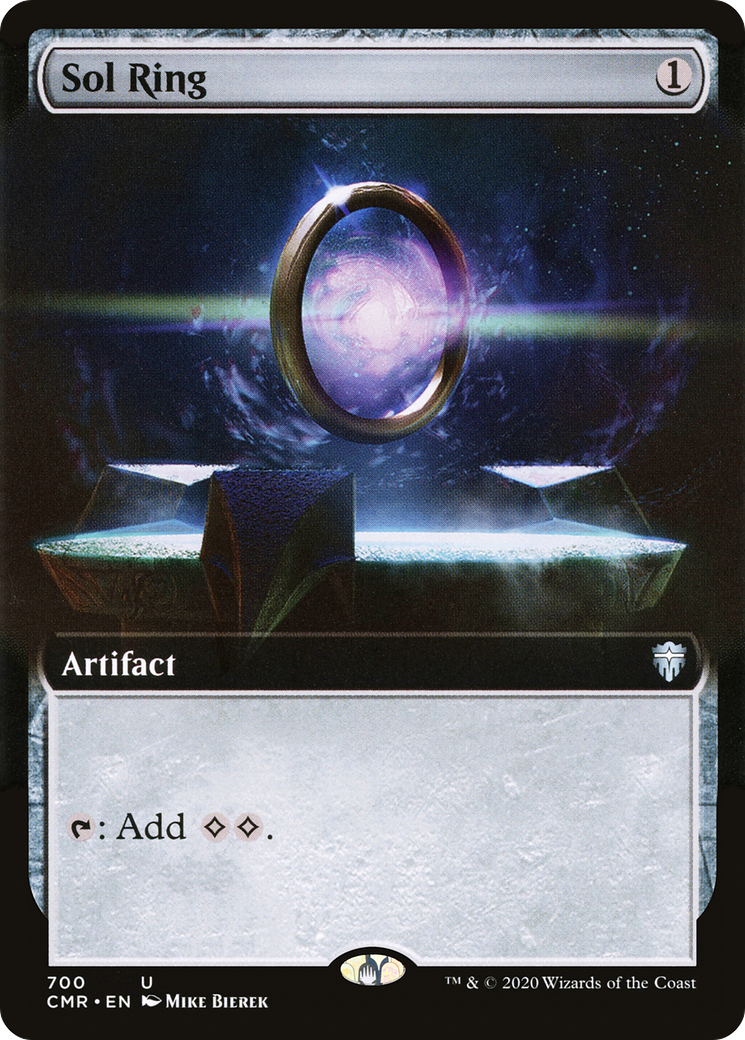 Sol Ring (Extended Art) [Commander Legends] Foil