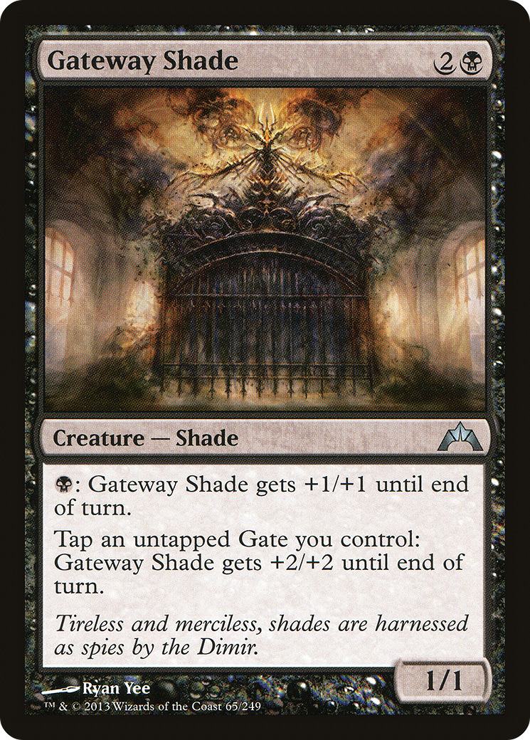 Gateway Shade [Gatecrash] Foil