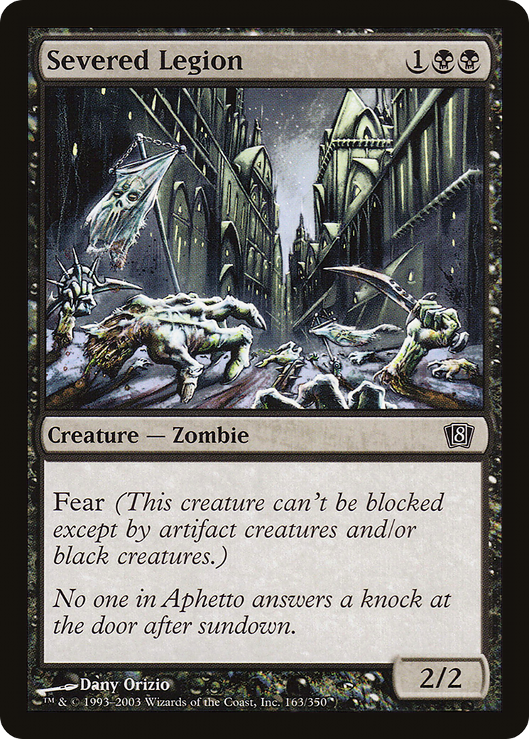 Severed Legion [Eighth Edition] Foil