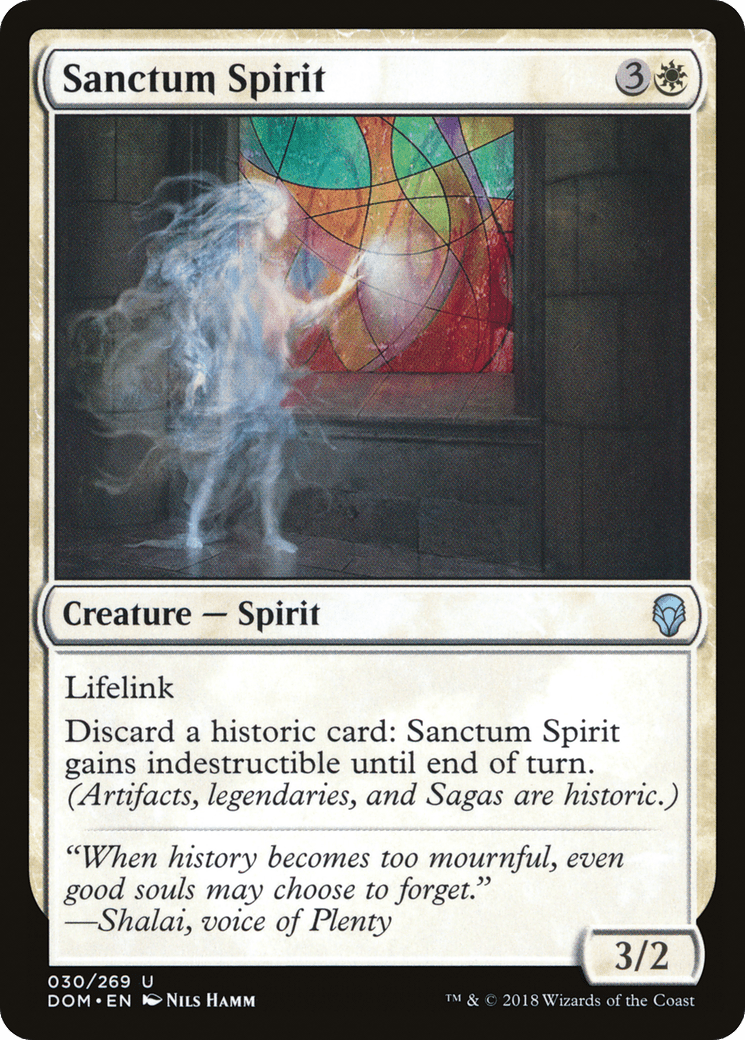 Sanctum Spirit [Dominaria] Foil