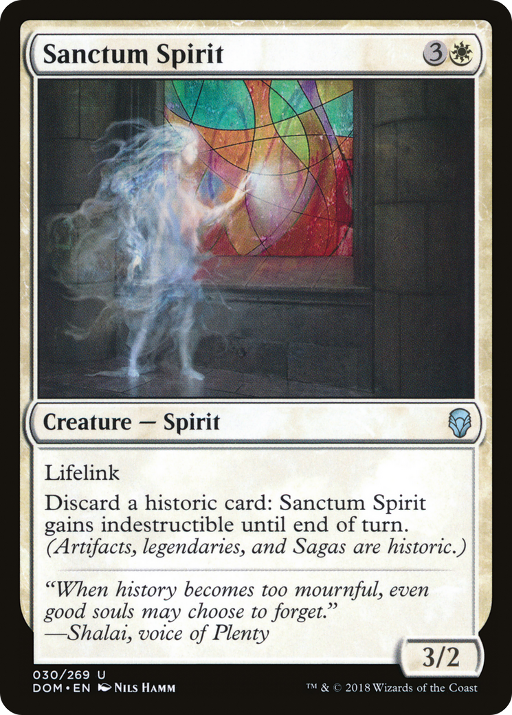 Sanctum Spirit [Dominaria] Foil