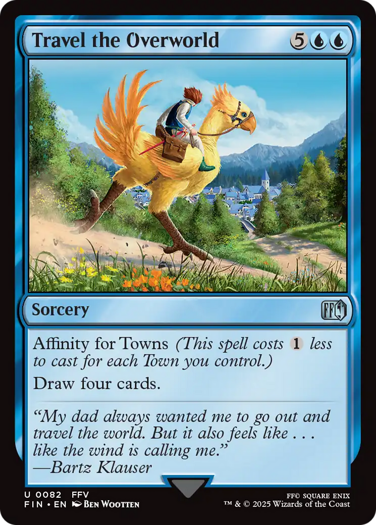 Travel the Overworld (082) [FINAL FANTASY]  Foil