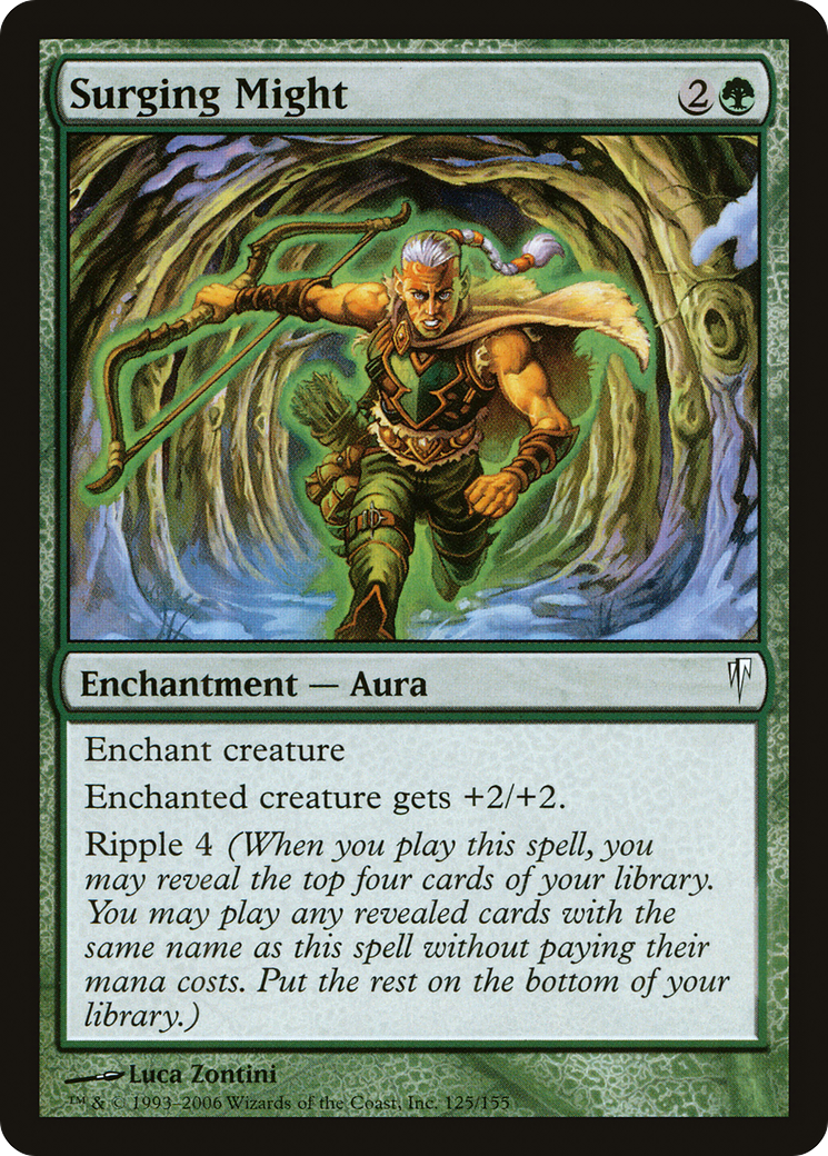 Surging Might [Coldsnap] Foil