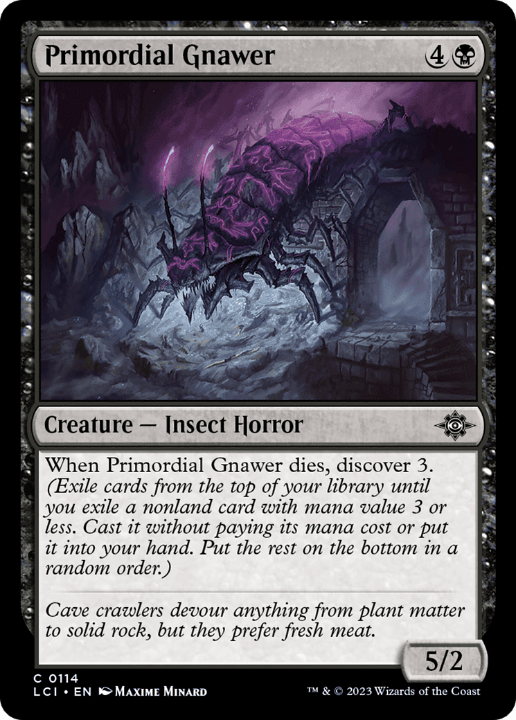 Primordial Gnawer [The Lost Caverns of Ixalan] Foil