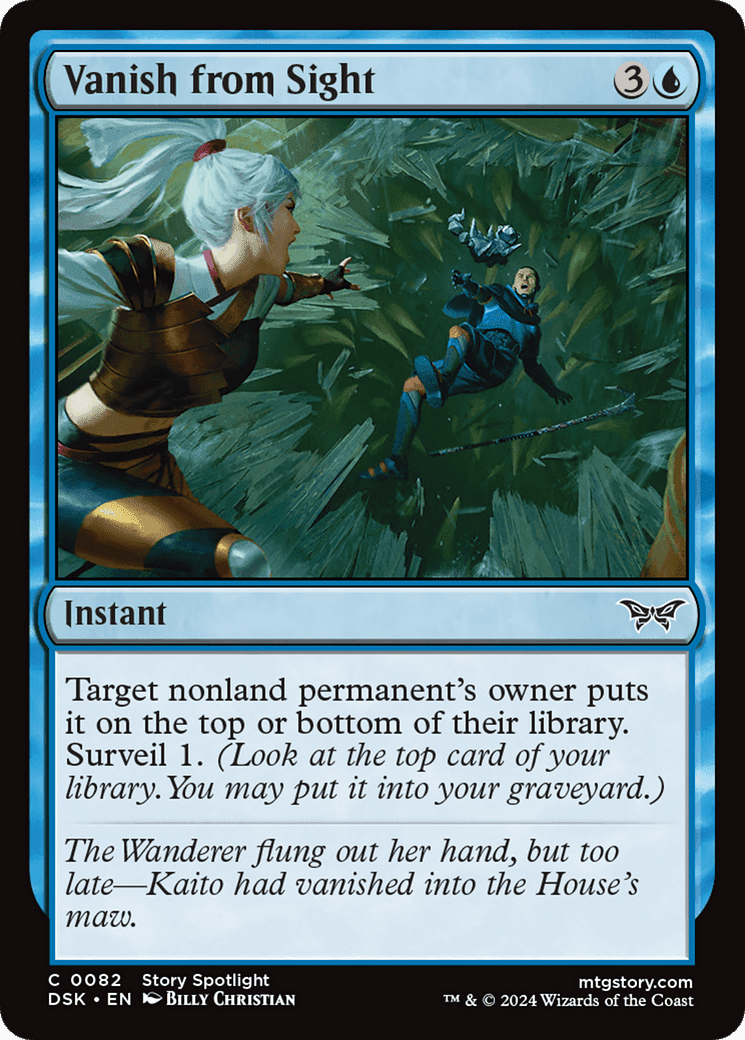 Vanish from Sight [Duskmourn: House of Horror] Foil