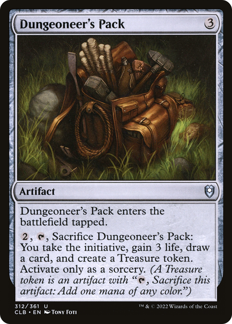 Dungeoneer's Pack [Commander Legends: Battle for Baldur's Gate] Foil