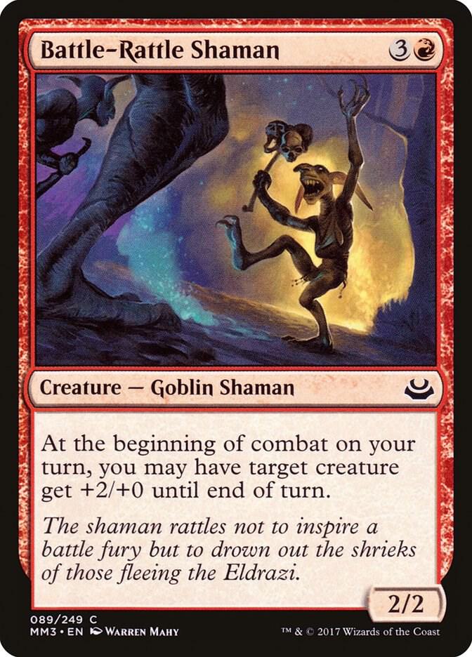 Battle-Rattle Shaman 89/249 (Modern Masters 2017) 