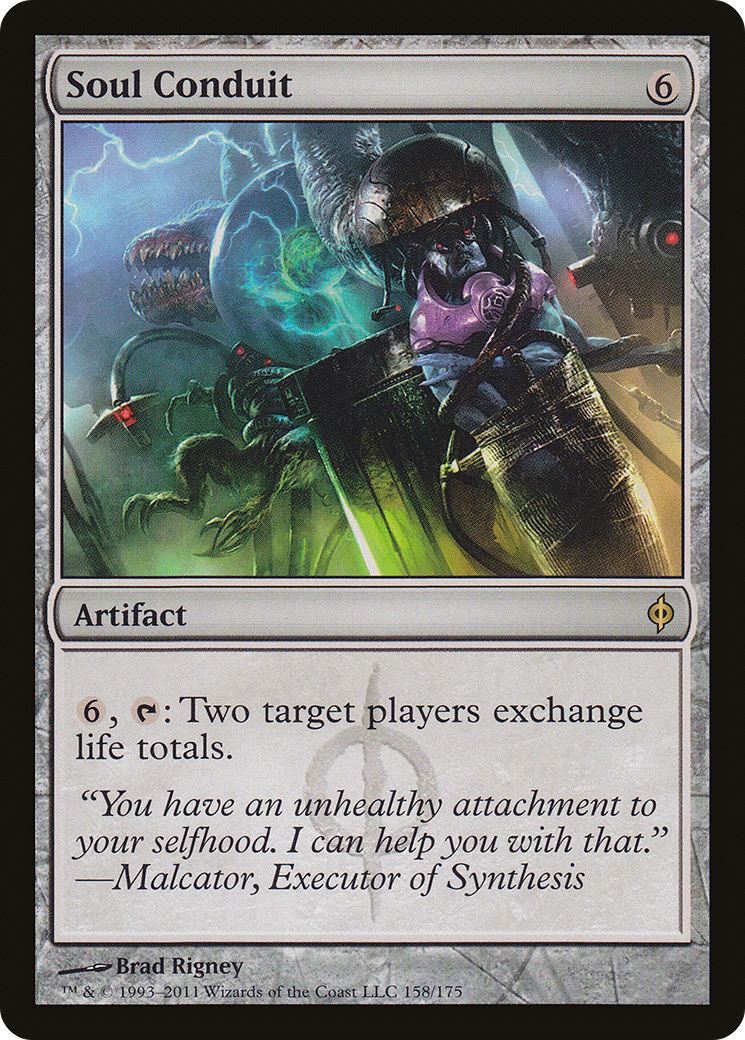 Soul Conduit [New Phyrexia] Foil