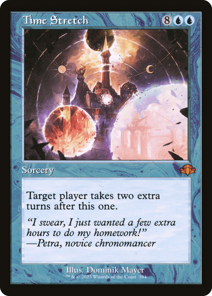 Time Stretch (Retro) [Dominaria Remastered] Foil