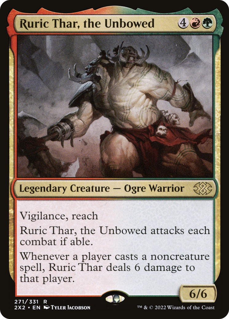Ruric Thar, the Unbowed [Double Masters 2022] Foil